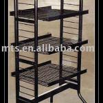 4-Shelf-Wire-Dispaly black metal-MST-01-0321