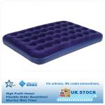 Double Flocked Inflatable Camping Air Bed Mattress(UK Stock)-B150070049
