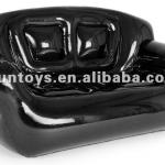 2 person Smoke Blacke inflatable sofa