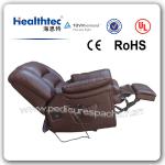 Cheap Leather Sofa With Up/Down Footrest-XRSF02  Genuine Leather Massage Sofa