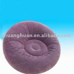 Inflatable Flocked round sofa