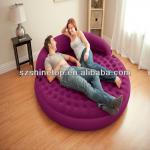 2014 new deisgn inflatable round air bed intex brand-