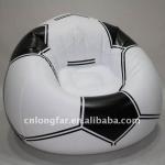 Factory pvc inflatable football ,soccer sofa