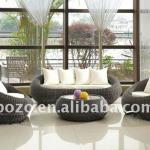 indoor outdoor wicker sectional sofas/ rattan sofa-BZ-R010