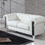 White Sofa, CHESTER-Al2, upholstered