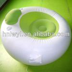 Living room flocked pvc speaker inflatable chair for promotion-