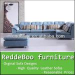 Leather corner sofas with lounge-2102