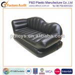 PVC black inflatable studio couch