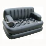 cheaper 5 in 1 vinyl inflatable sofa bed/pvc flocked sectional sofa