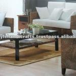 Water hyacinth sofa indoor furniture-VSH-I18