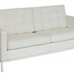 White Sofa, FLOR-2, upholstered