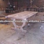 Indonesia Furniture-Reclaimed Teak Dining Table-