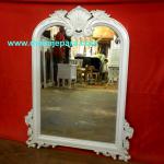 Mahogany White Mirror Bedroom French Furniture-DW-MR91