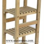 New Design Small Outdoor Folding Solo Open Teak Wood Rack