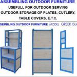 ASSEBLING OUTDOOR FURNITURE FOR outdoor serving-GREEK ISLAND