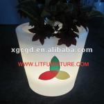 led decorative planter/blinking flowerpot/illuminated decor furniture