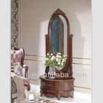 Spanish style home furniture wooden designs formal mirror 072526