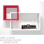 Decor Wooden Cube Decorative Shelf -2-LL-ZS1021
