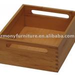 Rizhao Harmony solid oak cutout wooden box