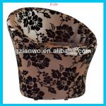 flower fabric leisure chair home furniture F-19