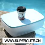 Inflate excursion swimming table