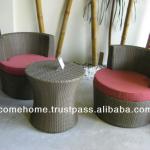 Round Furniture, grey color