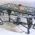 2012 manufacturer china new wrought iron desks iron table iron table base