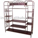 antique iron shelf