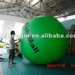 Inflatable green balloon