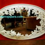 Mahogany Carving Rose Mirror Bedroom Furniture-DW-MR42