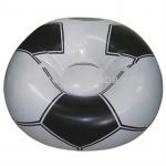 functional PVC inflatable single football sofa