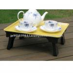 Japanese folding mini table (at home zen) yellow OEM