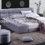 Fabric Soft Bed 2014 new design bed bedroom sets bedding sets B8019-2