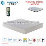 Home furniture bed with electric vibration massage mattress