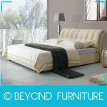 Hot Sale Soft Bed Frame in PU Leather