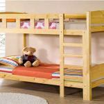 solid wood bunk bed