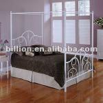2012 china manufacturer new design wrought iron canopy beds antique beds decorative beautiful beds