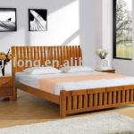 solid wood bed