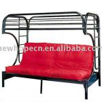 C shape Twin-futon bunk bed