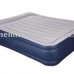 inflatable air mattress bed pvc and fabric material
