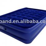 Queen Size Raised Air Bed Flocked