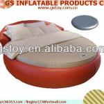 PVC inflatable superior round double waterbeds for sale EN71 approved