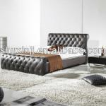 2014 best good quality faux leather beds &amp; PU beds