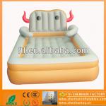 The most popular1.8m L PVC flocking inflatable king bed