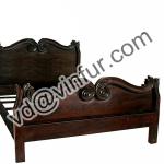 antique reproduction beds-