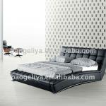 modern leather bed with elegant design 928#