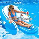 Inflatable pvc air mattress/air bed/ beach floating mattress/inflatable pool lounge chair