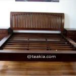 Teak Four bed frame