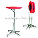 ABS plastic top folding tables for bar / folding bar tables ( NH890 )