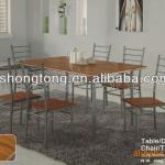 1 table 4 chairs Dinette Set/dining Table/table And Chair-D506T105